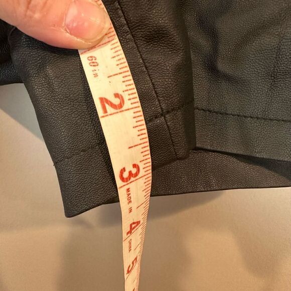 Vila black Leather shorts Small - Picture 10 of 10